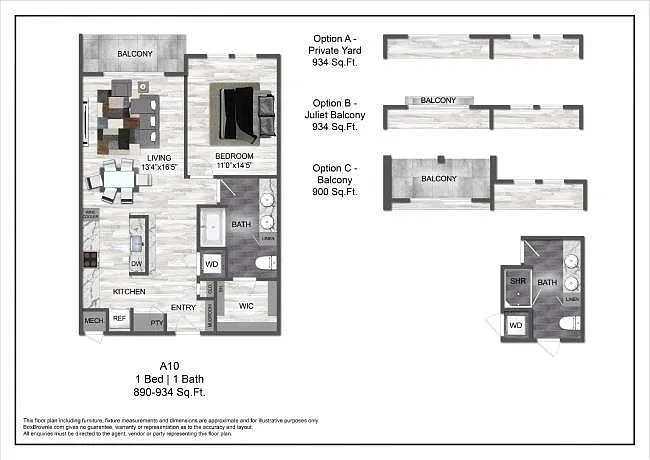 Floor plan A10