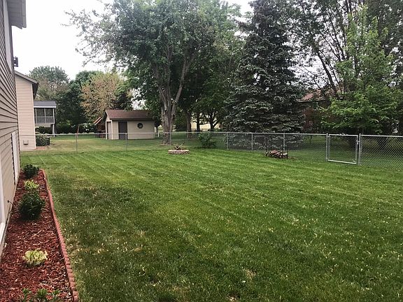 Large Fenced Rear Yard with FirePit