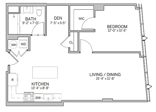 Floor plan A19D