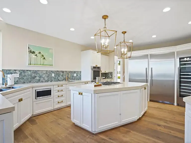 A glimpse into the heart of the home - the kitchen.