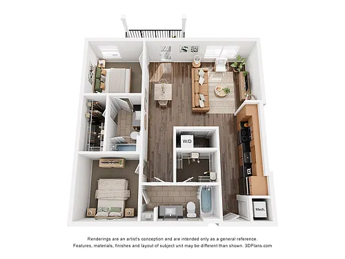 Floor plan B7