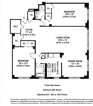 2nd image of 249 E 48th St APT 9D