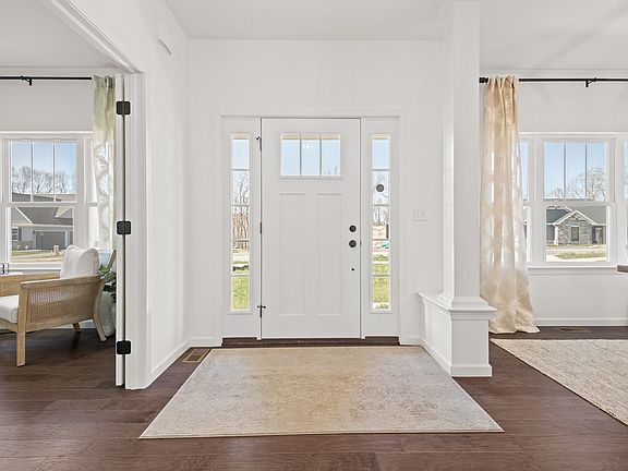 Front Entry of the Maddox Model from Garman Builders