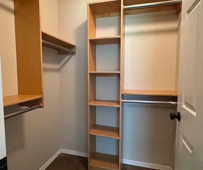 Main bedroom closet