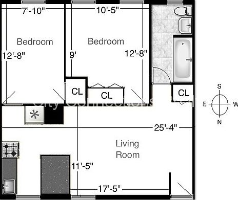 2nd image of 206 W 99th St APT 4D