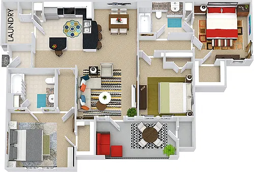 Floor plan Prague