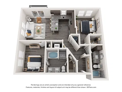 Floor plan The Paddock