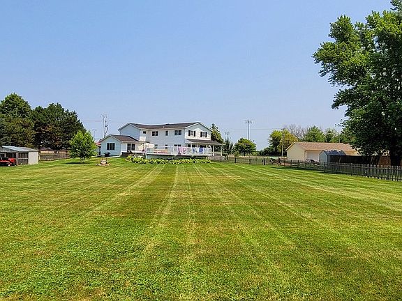 Backyard looking towards house