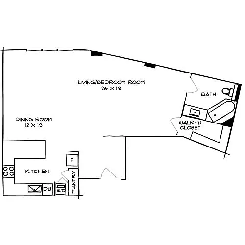 Floor plan Dunes EB Premier