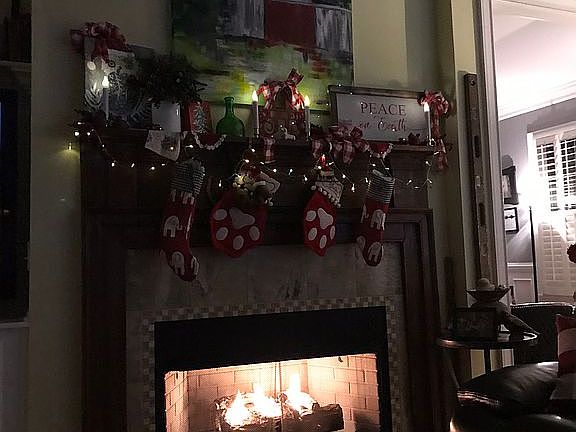 Antique mantle from 1800