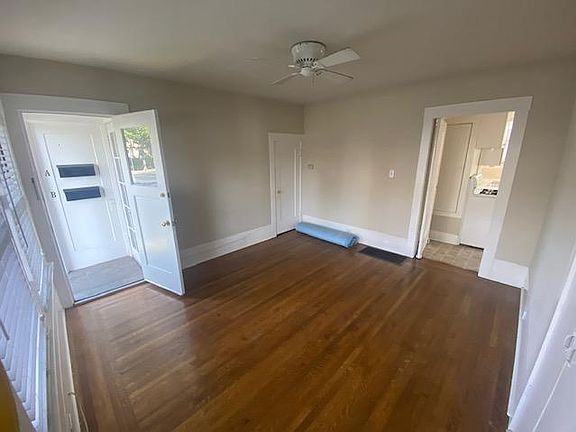 Entrance and living room