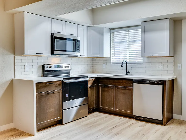 The Monica Apartments Kitchen