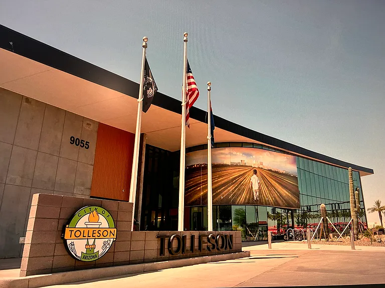 Tolleson civic center front view