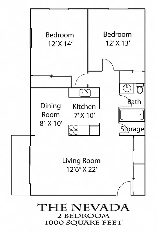 Floor plan Nevada