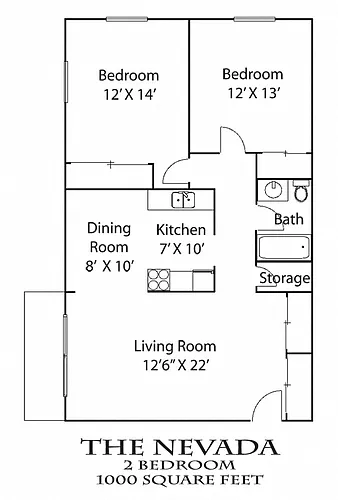 Floor plan Nevada