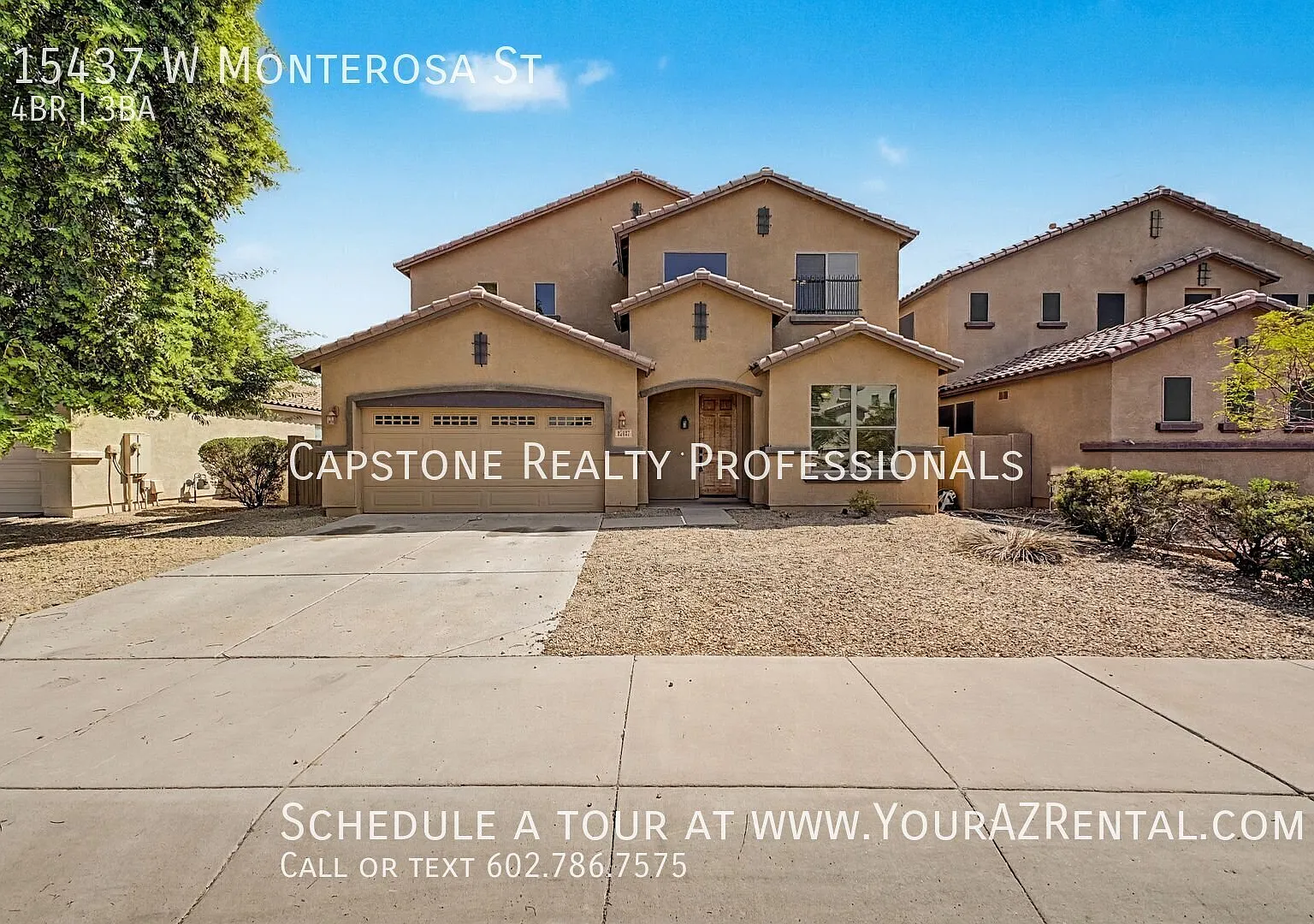 Your Arizona Oasis Awaits: 4-Bedroom, 2.5-Bathroom Home in a Prime Community — Photo 1