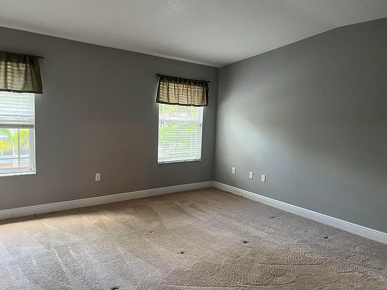 Master Bedroom with Vaulted Ceiling