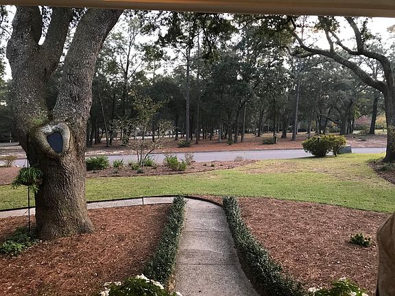 Park across street from front door