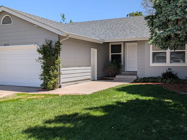 Attached garage with updated and maintained landscaping