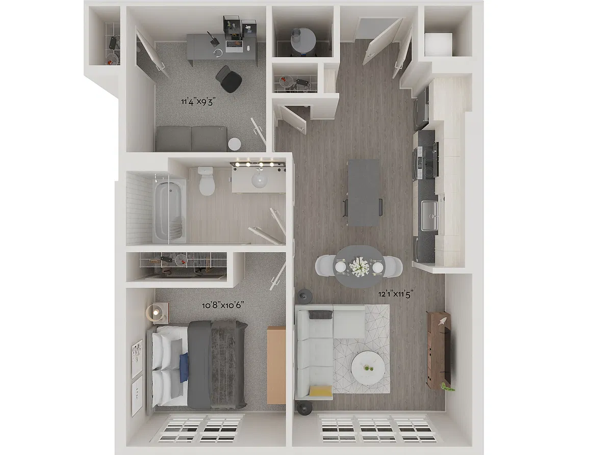 Floor plan B1
