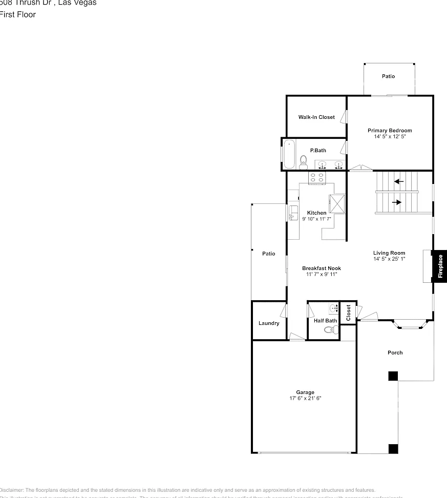 508 Thrush Dr Las Vegas, NV 89145 — Photo 2
