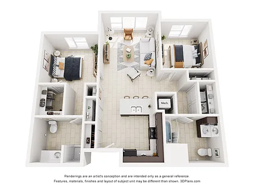 Floor plan B1