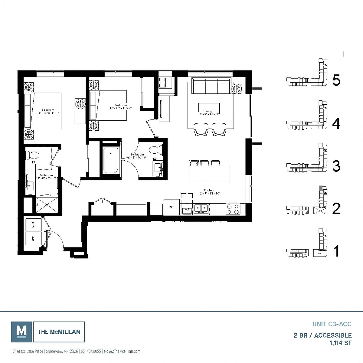 Floor plan C3-ACC