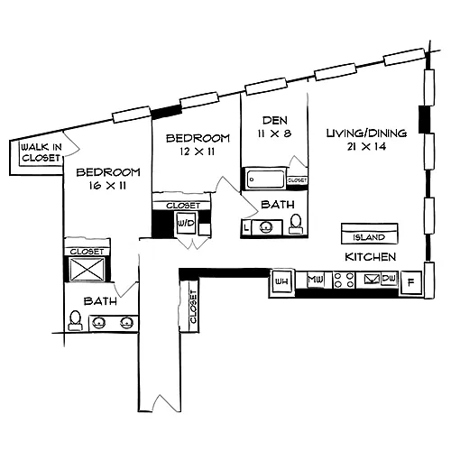 Floor plan Design 2D20