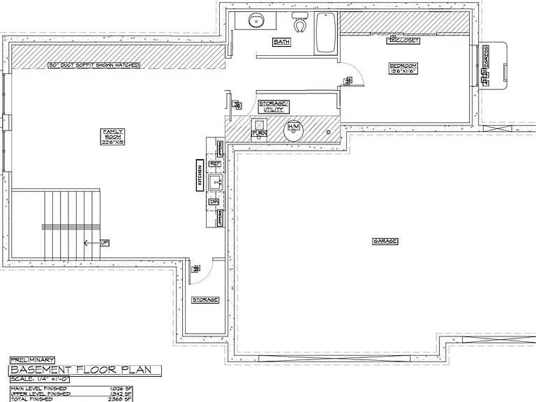 Basement layout