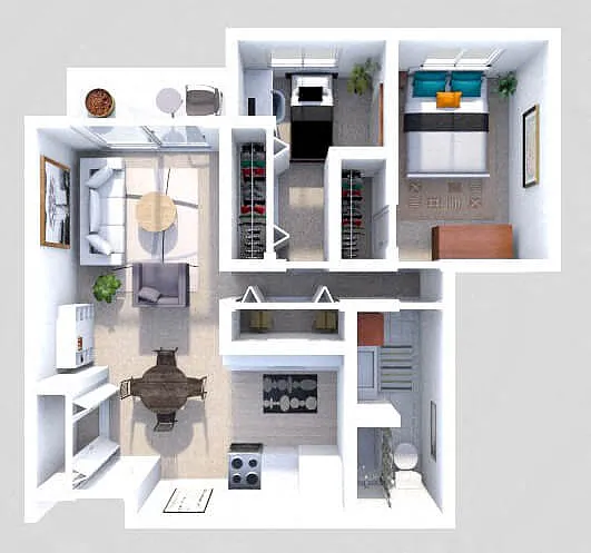 Floor plan Ares