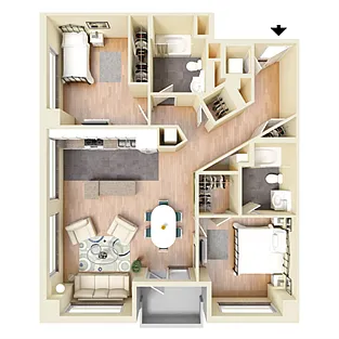 Floor plan J