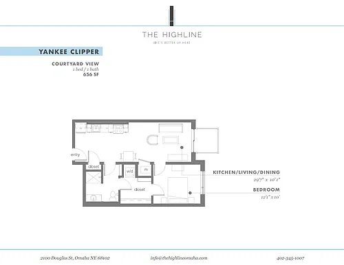 Floor plan Yankee Clipper