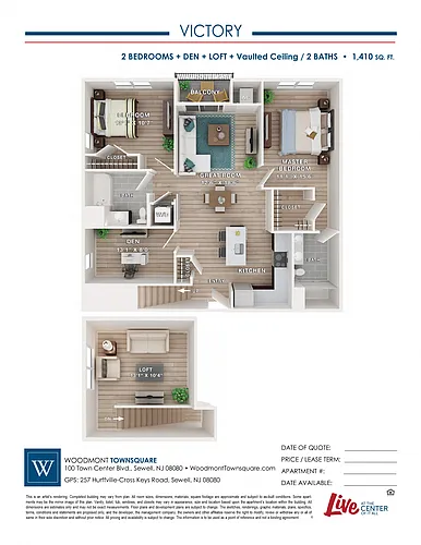 Floor plan Victory