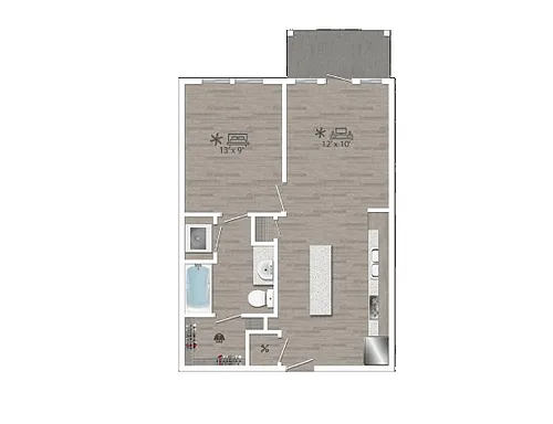 Floor plan A2