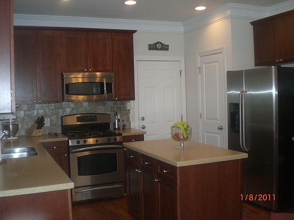 Kitchen with stainless appliances