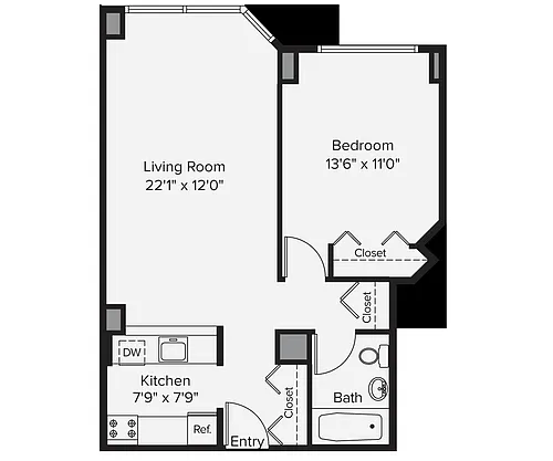 Floor plan A1-686
