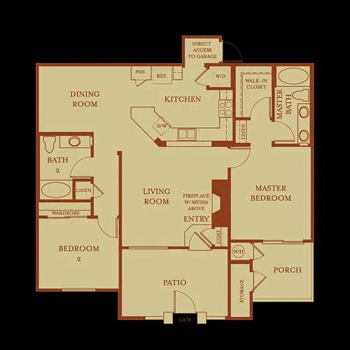 Floor plan Lombard