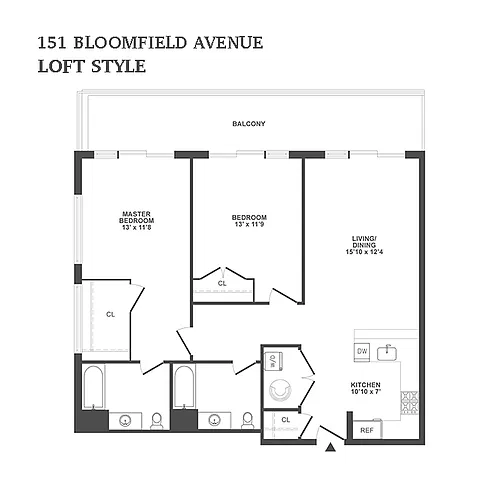 Floor plan B6 LOFT