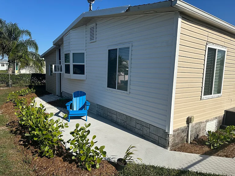 Private patio
