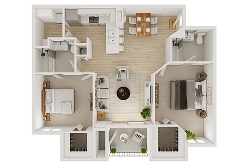 Floor plan B2
