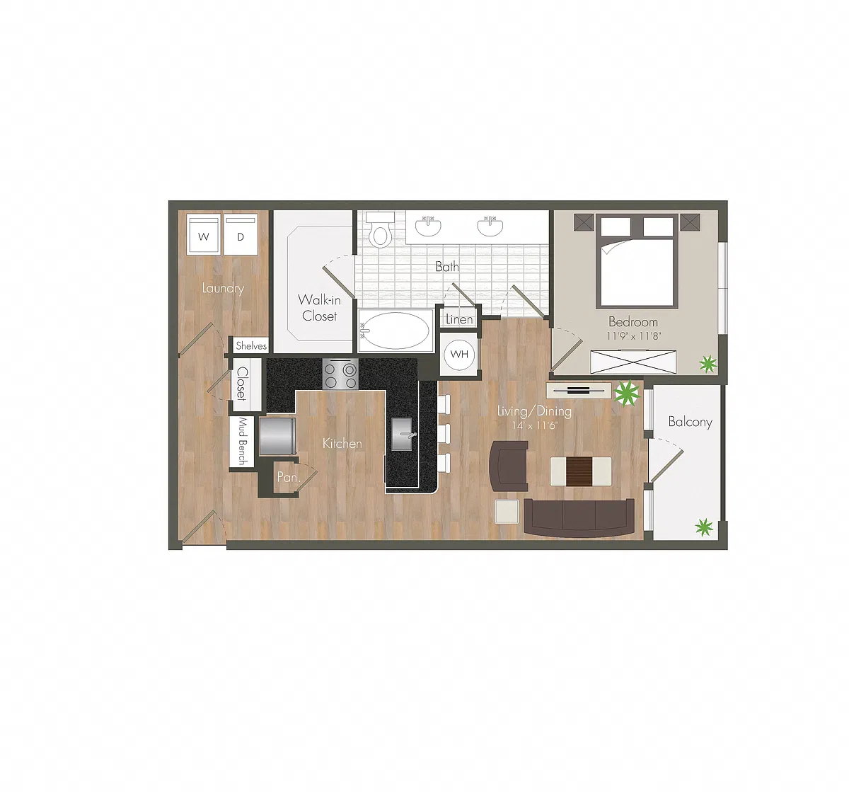 Floor plan A2