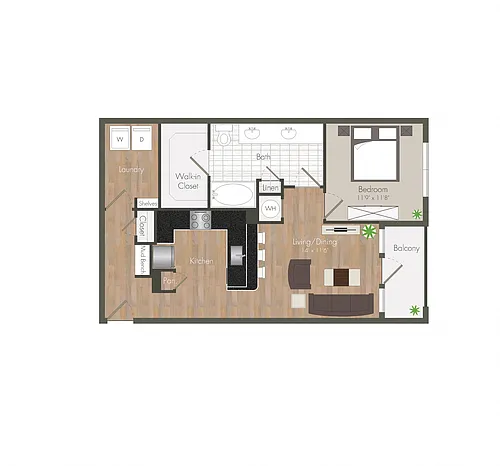 Floor plan A2