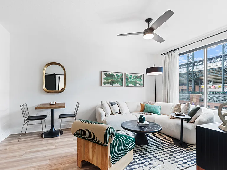 Upgraded interiors with luxury vinyl plank flooring throughout