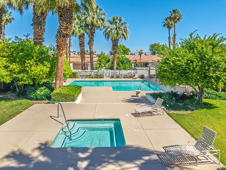 pool and jacuzzi conveniently located across the street