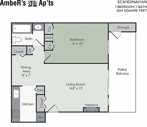 Floor plan Scandinavian 1- Standard