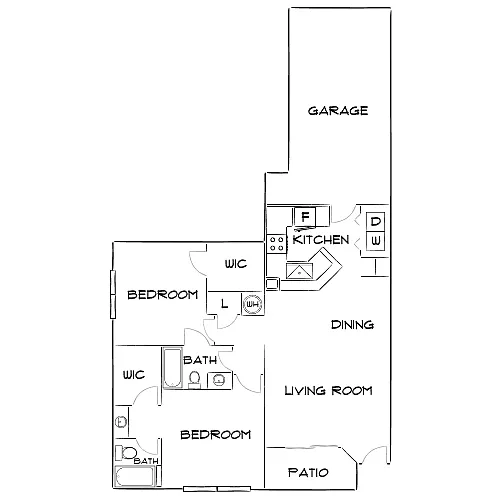 Floor plan Design 2D20