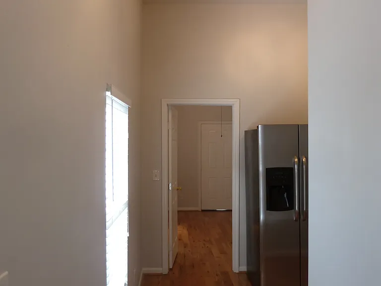Hallway to back bedroom