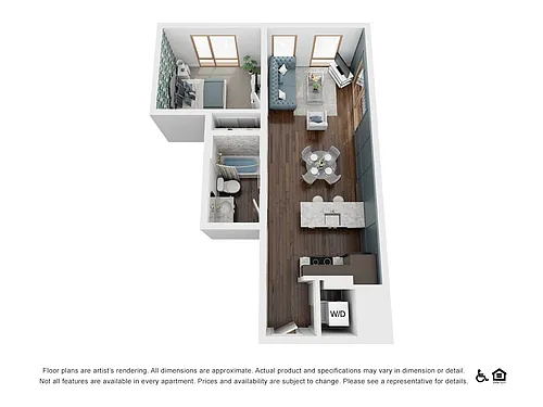Floor plan A1e