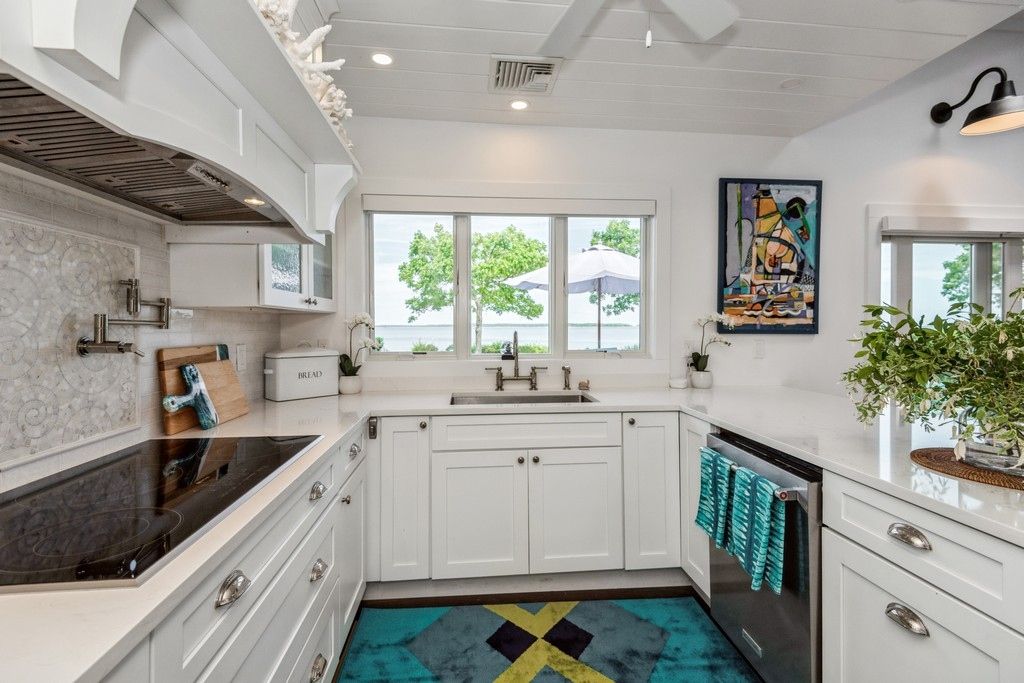 View of Bay from Kitchen