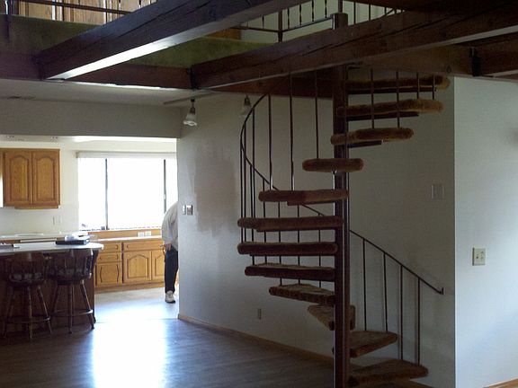 Stairs to loft